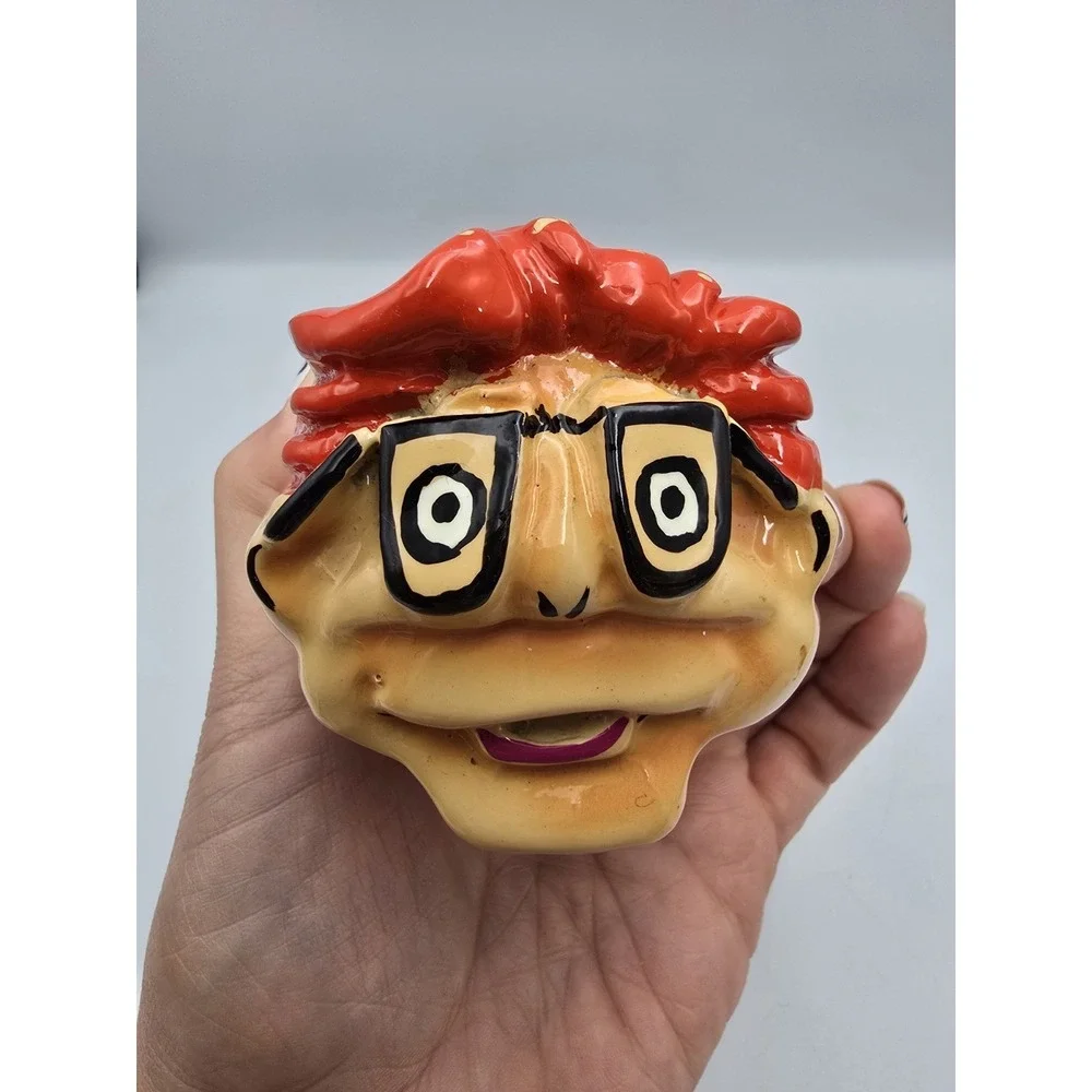 Vintage Cartoon Arcade Character Head Folk Art‎ Carnival Game Prop Whack A Mole